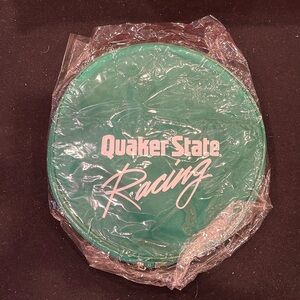 Quaker state racing green bag